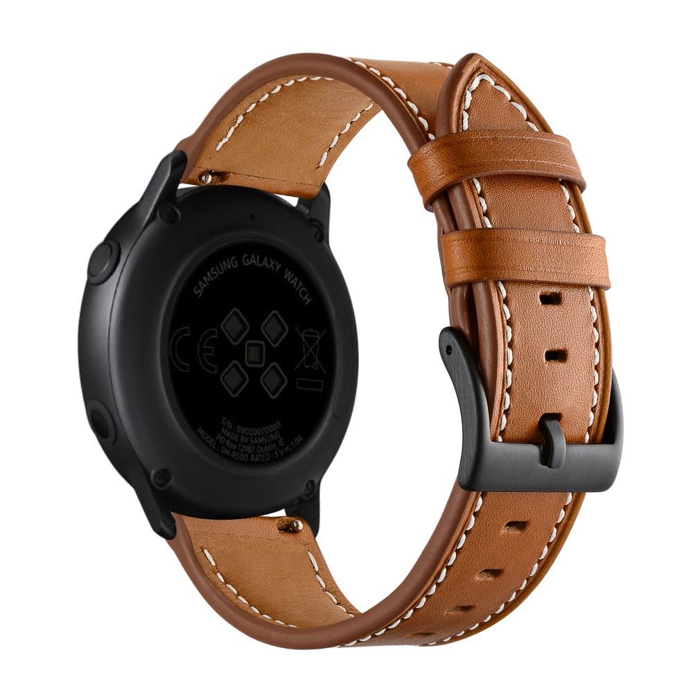 Nahkaranneke Samsung Galaxy Watch 42mm cognac