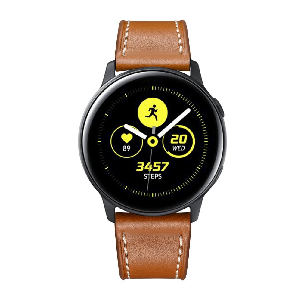 Nahkaranneke Samsung Galaxy Watch 42mm cognac