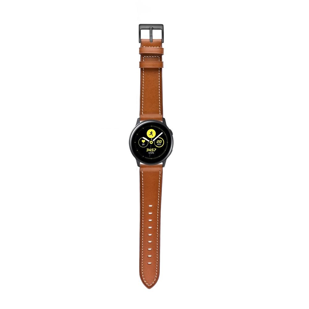 Nahkaranneke Samsung Galaxy Watch 42mm cognac