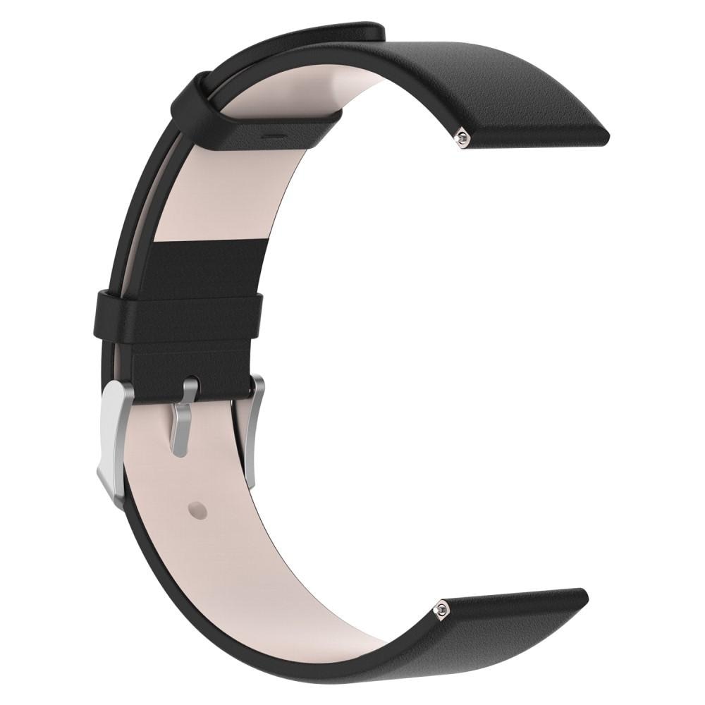 Nahkaranneke Garmin Forerunner 645 Musta