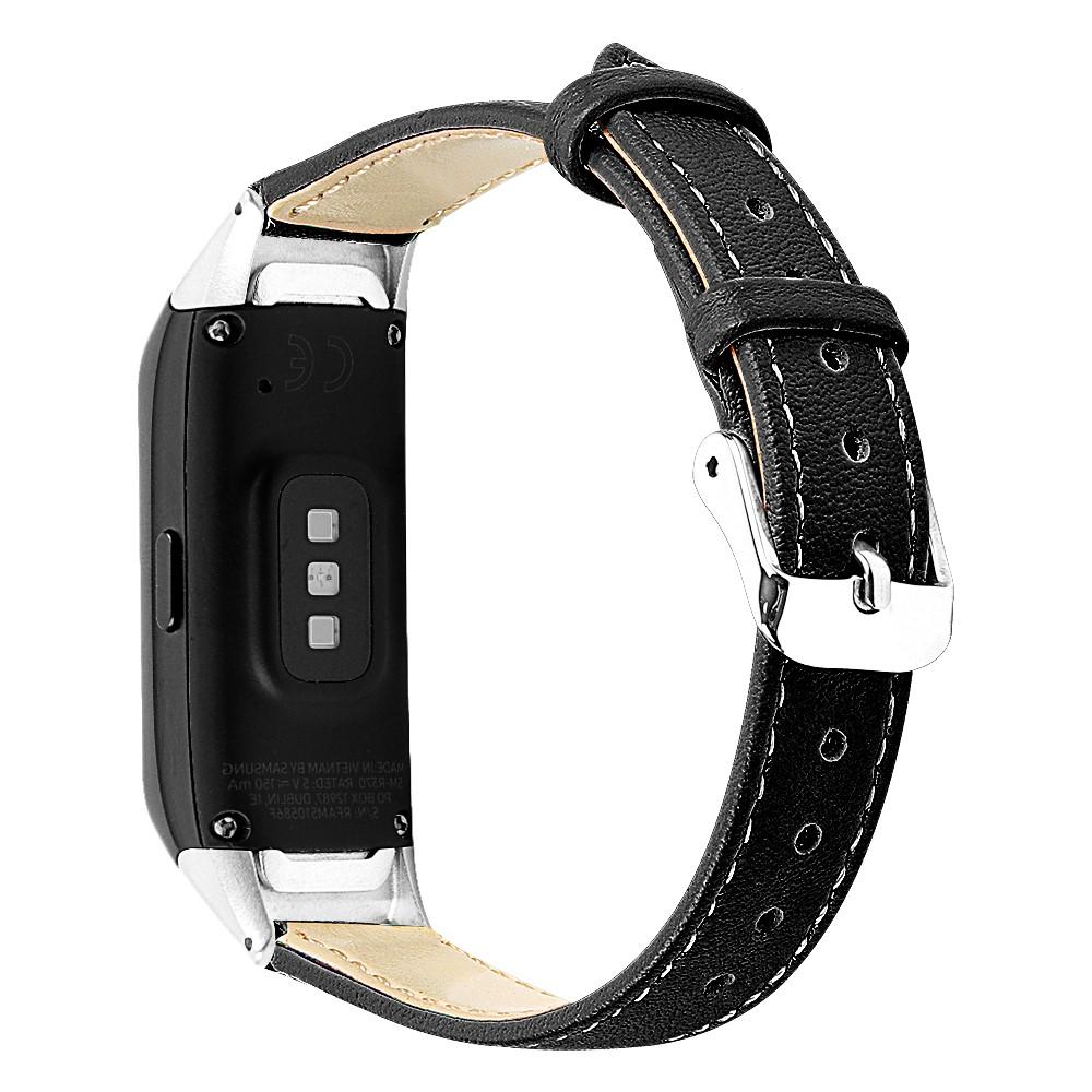 Nahkaranneke Samsung Galaxy Fit Musta
