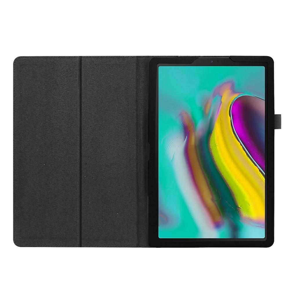 Samsung Galaxy Tab A 10.1 2019 Nahkakotelo Musta