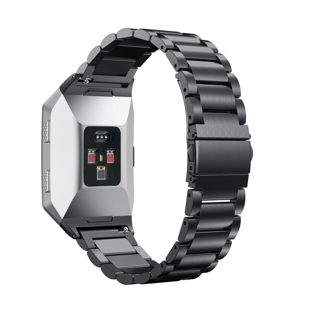Metalliranneke Fitbit Ionic Musta