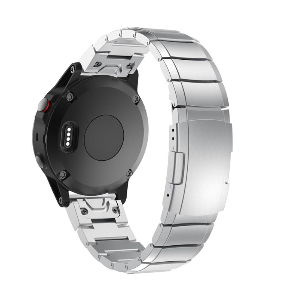 Lenkkiranneke Garmin Fenix 6 hopea