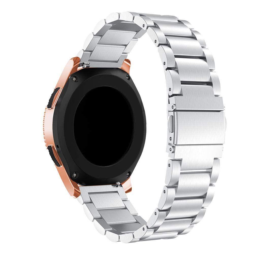 Metalliranneke Samsung Galaxy Watch 42mm hopea