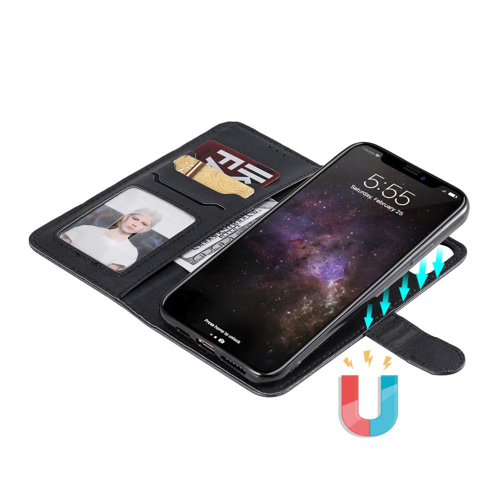 Magneettinen lompakko iPhone 11 Pro Max musta