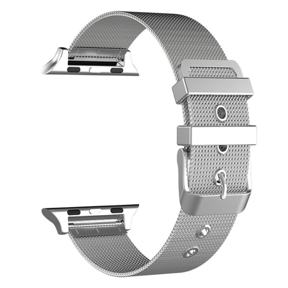 Mesh Bracelet Apple Watch 45mm Series 8 Silver