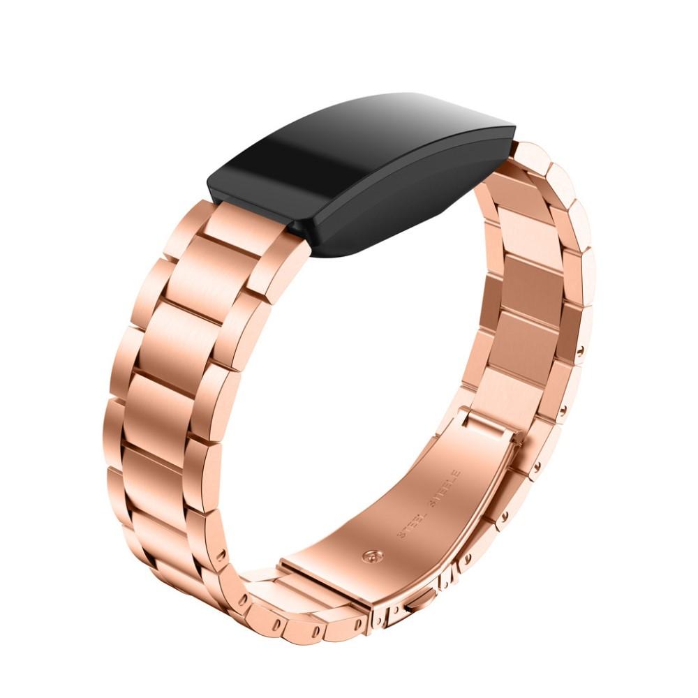 Metalliranneke Fitbit Inspire/Inspire HR/Inspire 2 Ruusukulta