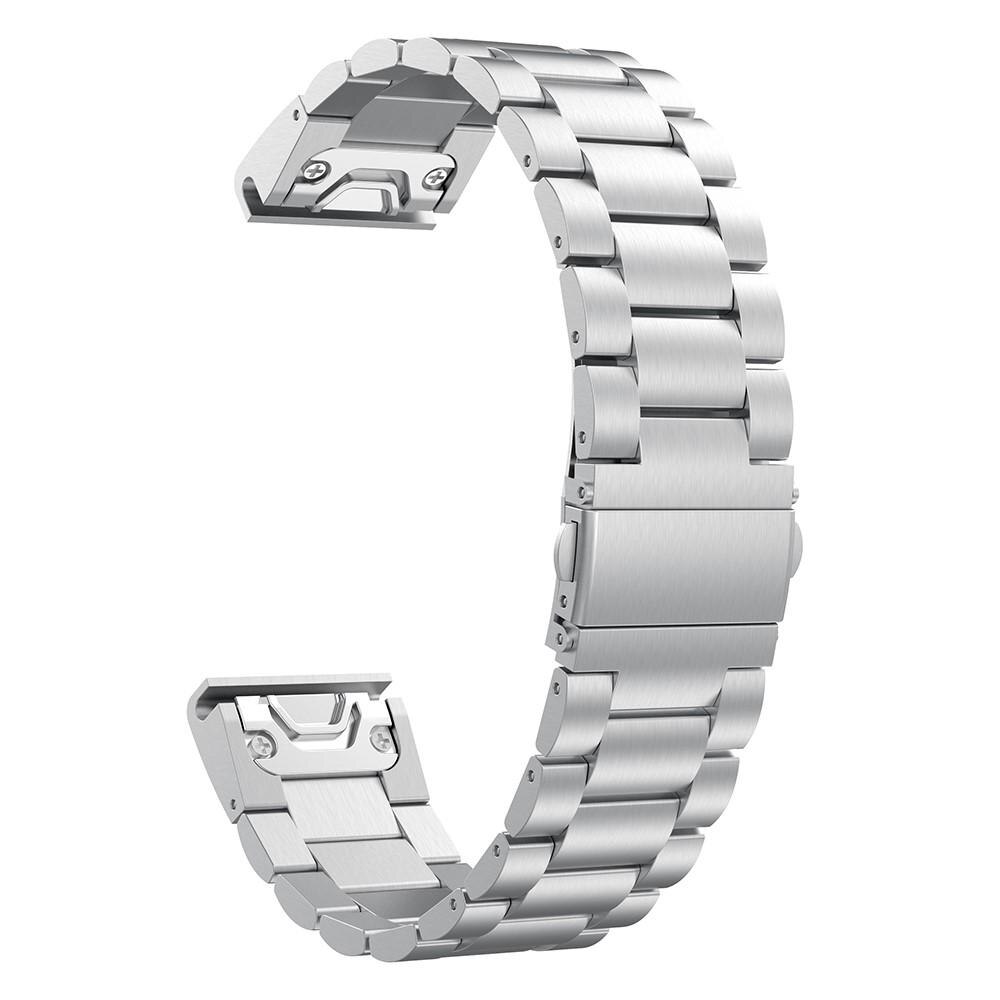 Metalliranneke Garmin Tactix 8 47mm Hopea