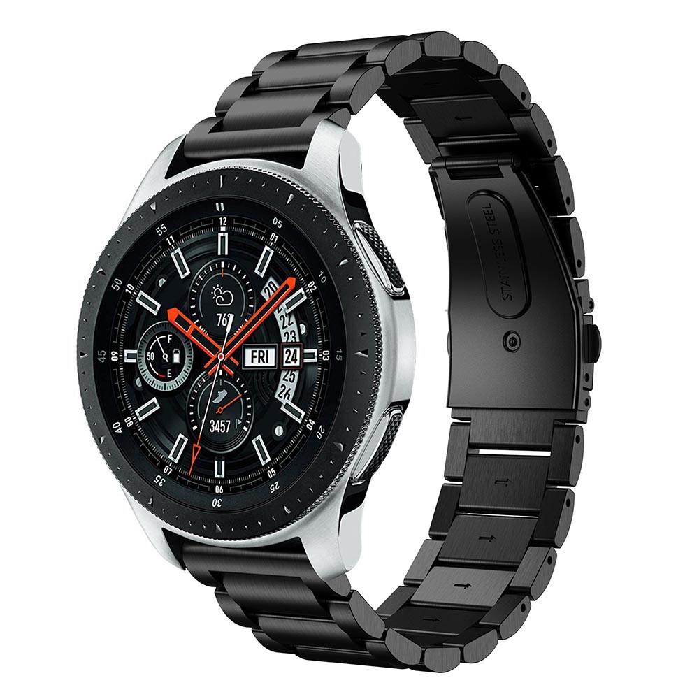 Metalliranneke Samsung Galaxy Watch 46mm musta