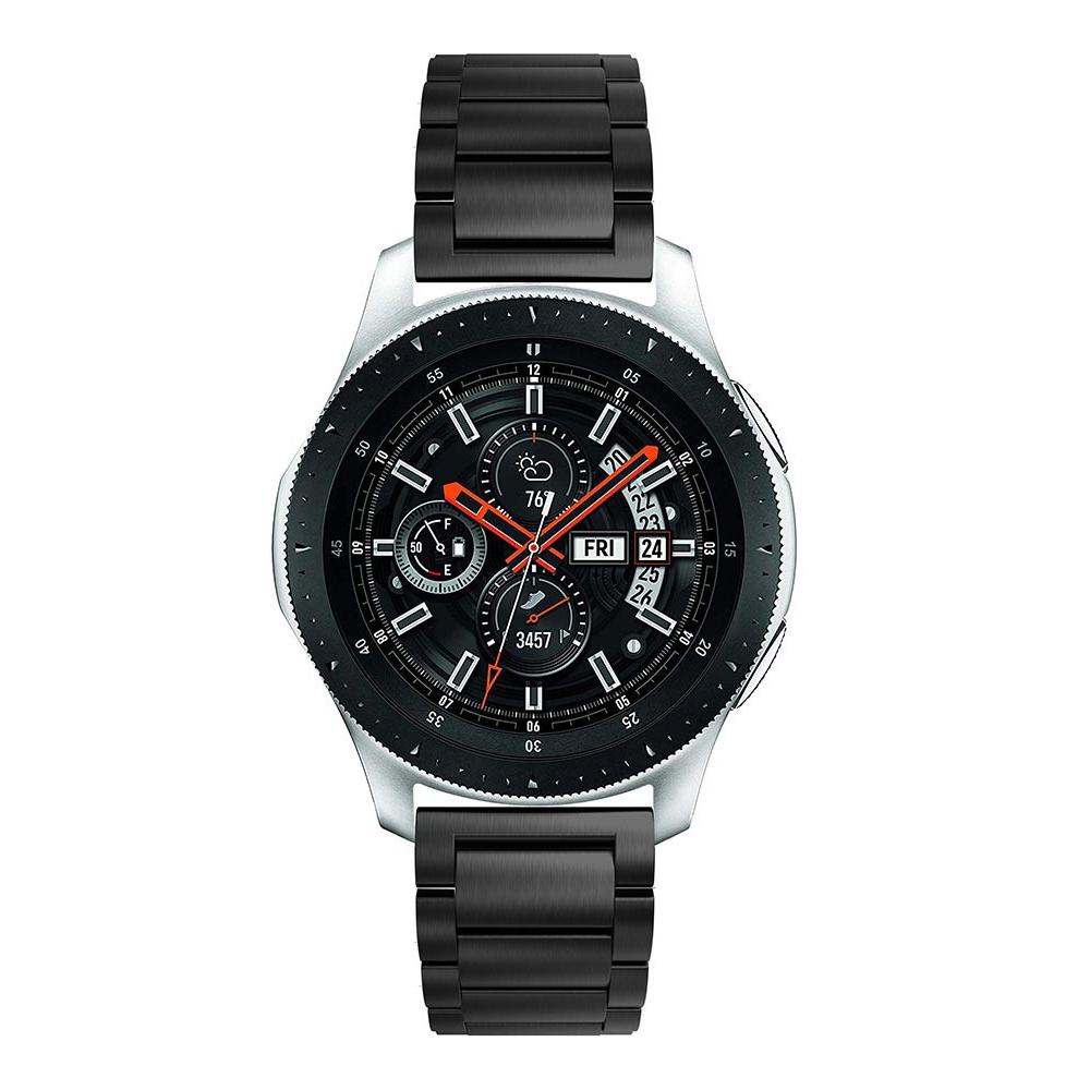 Metalliranneke Samsung Galaxy Watch 46mm musta