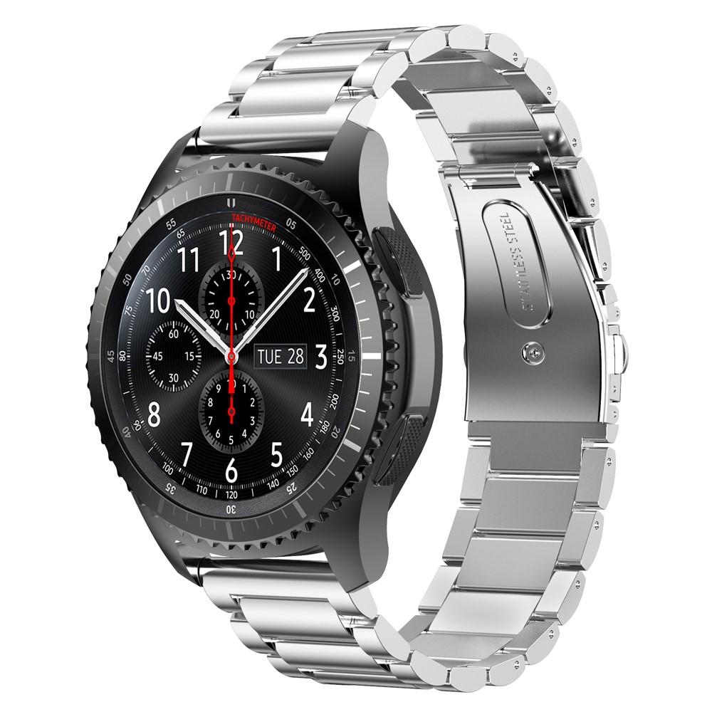 Metalliranneke Samsung Gear S3 Frontier/S3 Classic hopea