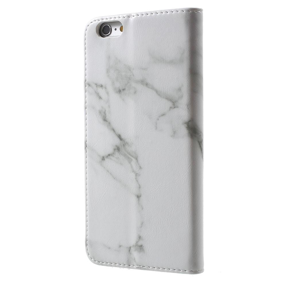 iPhone 6/6S Puhelinkotelo Valkoinen marmori