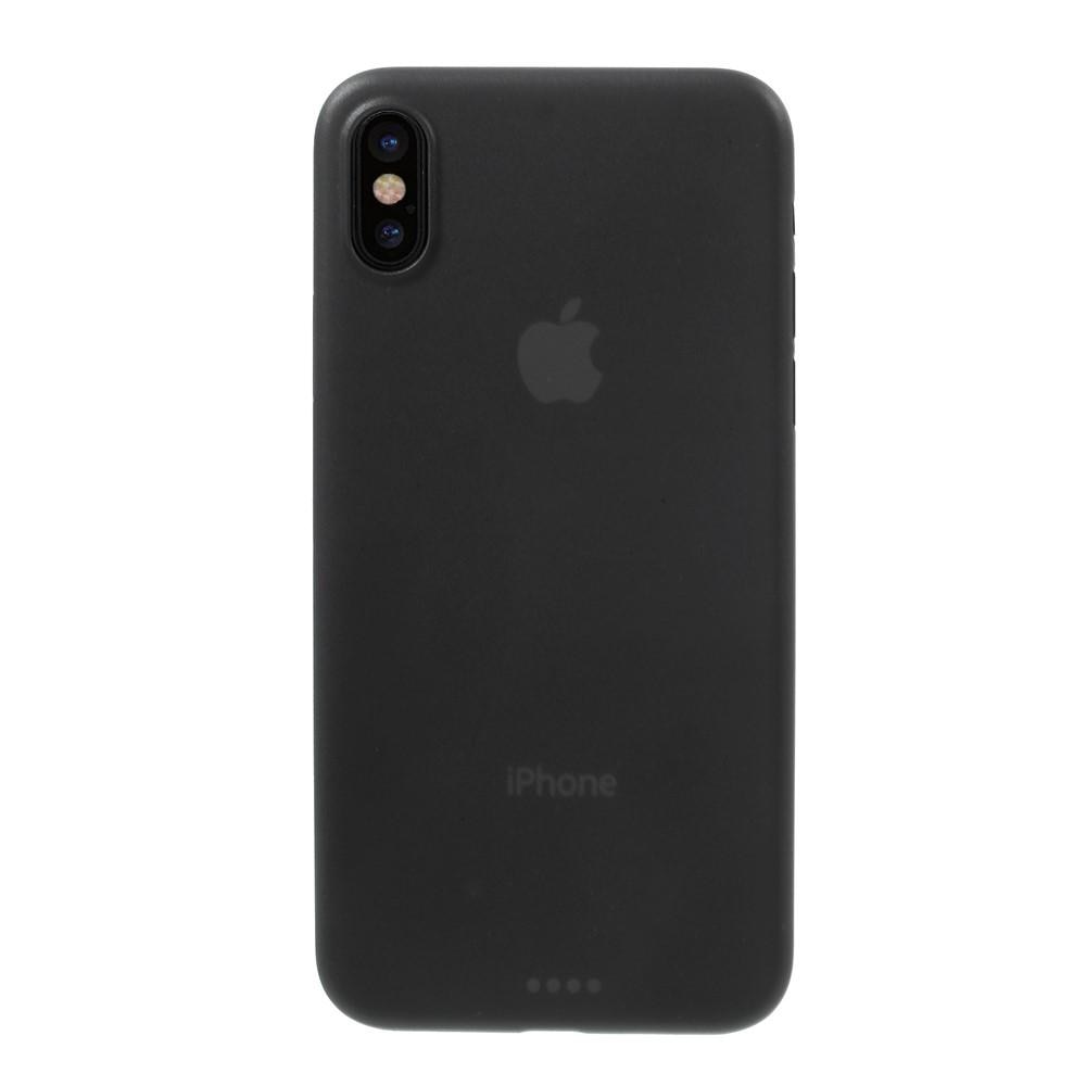 iPhone X/XS Puhelinkuori UltraThin Musta