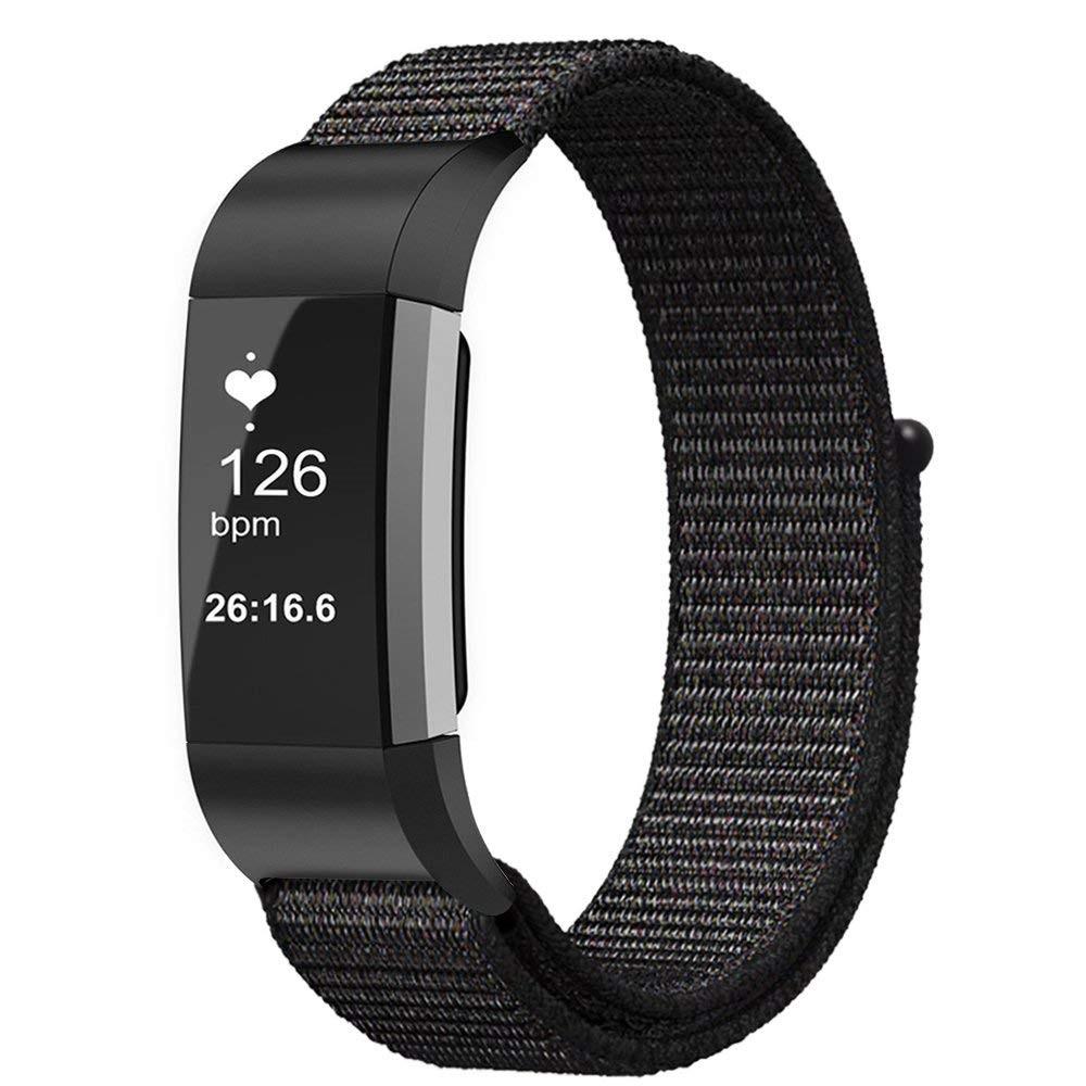 Nailonranneke Fitbit Charge 3/4 musta