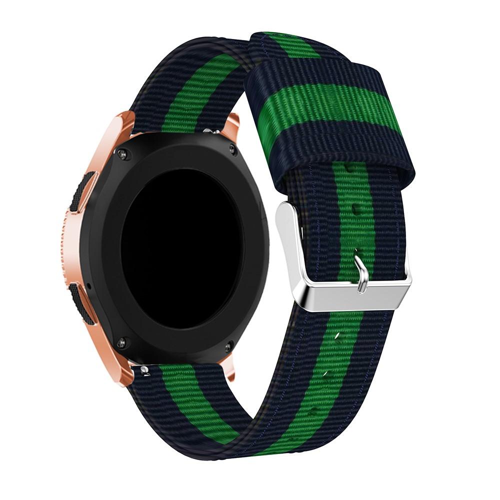 Nailonranneke Samsung Galaxy Watch 42mm sininen/vihreä