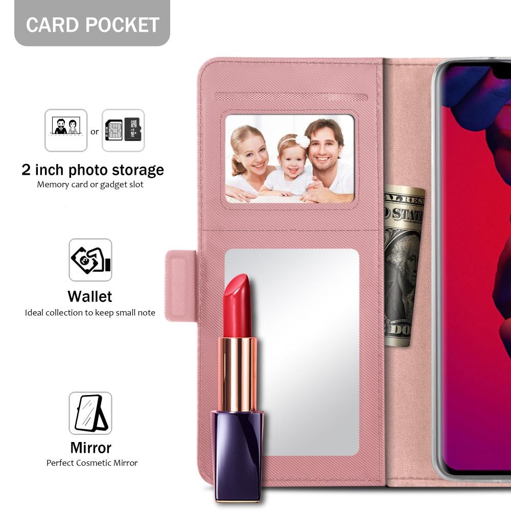Suojakotelo Peili Huawei Mate 20 Pro Vaaleanpunainen