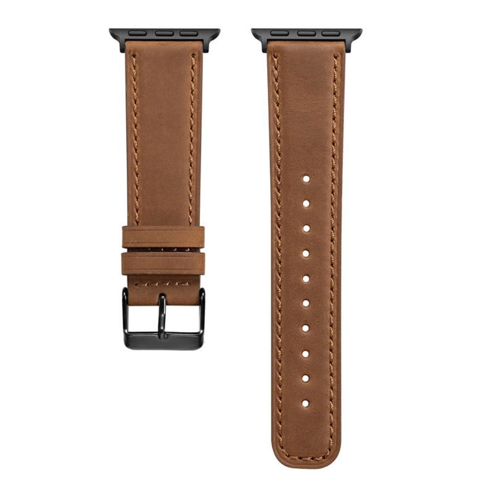 Apple Watch Ultra 49mm Retro ranneke cognac