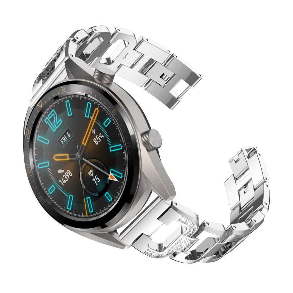 Rhinestone Bracelet Huawei Watch GT/GT 2 46mm/GT 2e Silver