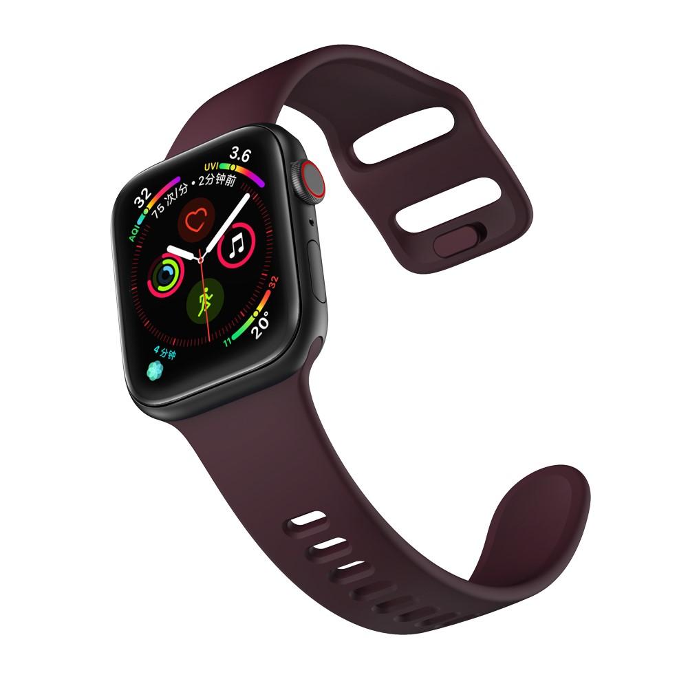 Silikoniranneke Apple Watch Ultra 49mm liila