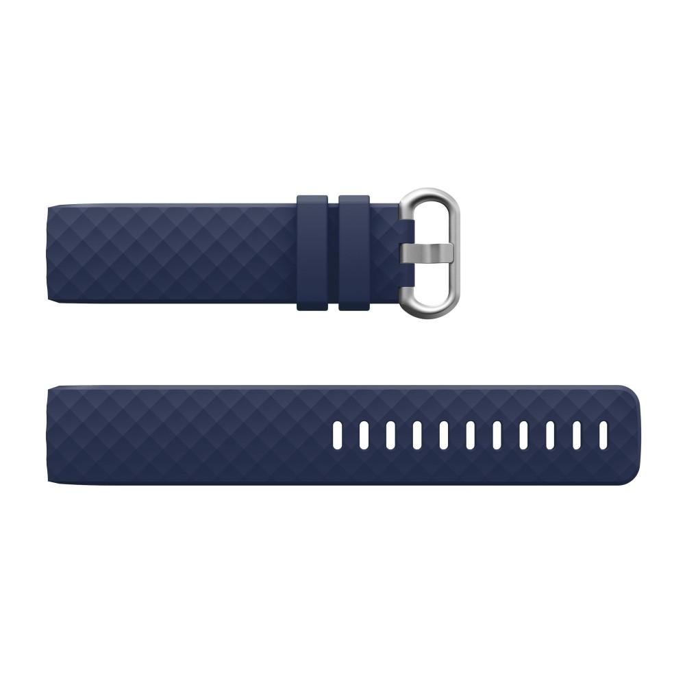 Silikoniranneke Fitbit Charge 3/4 sininen