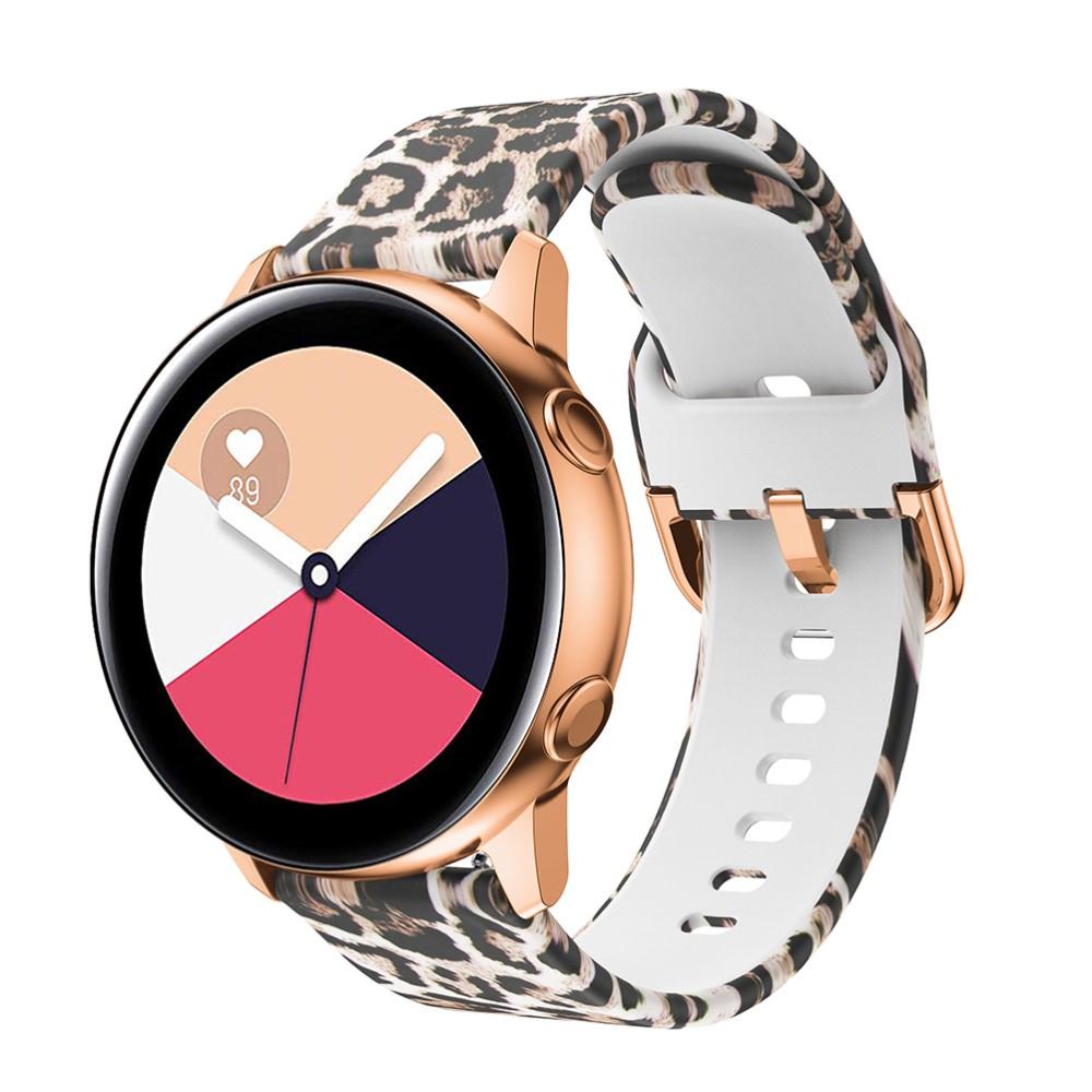 Silikoniranneke Samsung Galaxy Watch 42mm leopardi