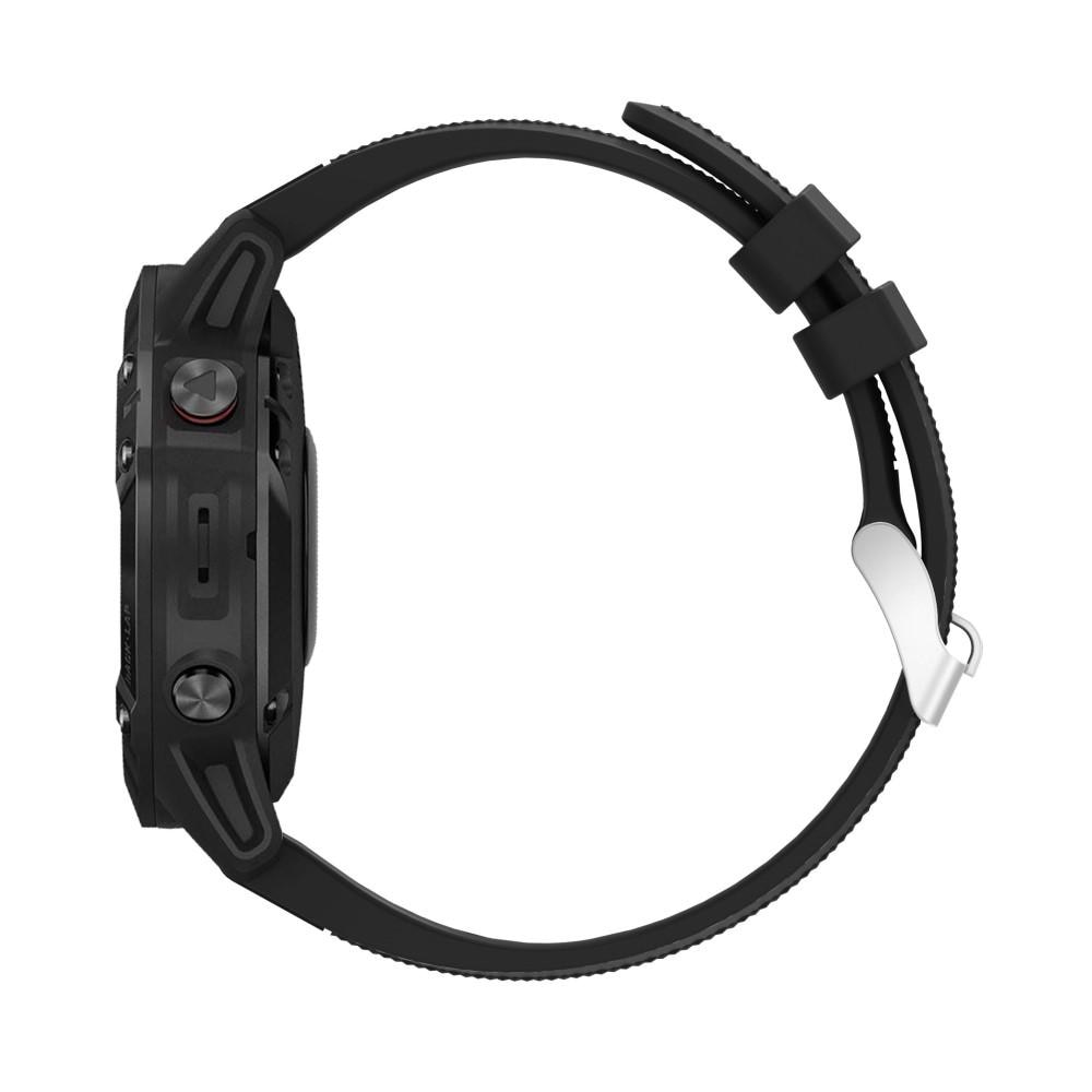 Silikoniranneke Garmin Epix 47mm Gen 2 musta