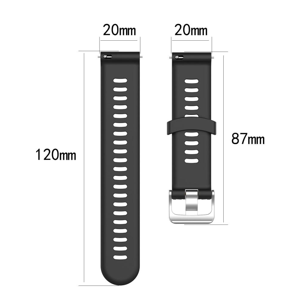 Silikoniranneke Garmin Forerunner 245 musta