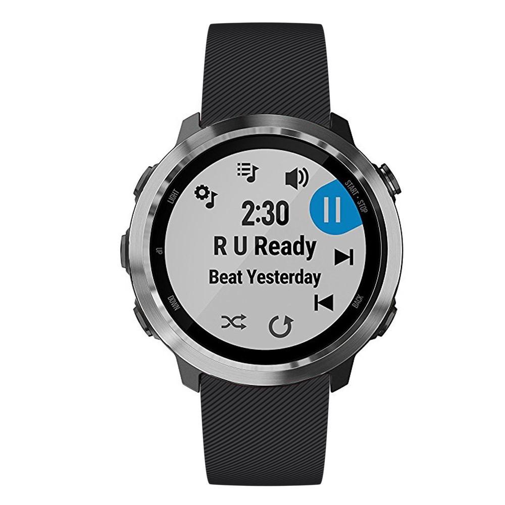 Silikoniranneke Garmin Forerunner 645 musta