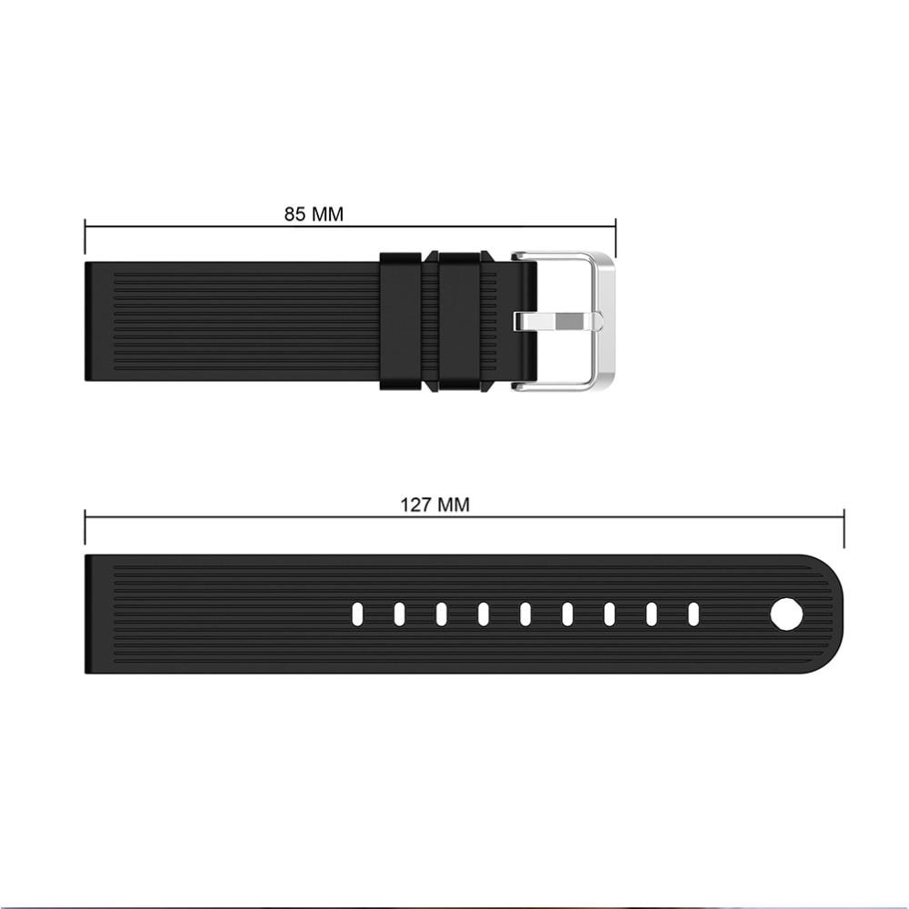 Silikoniranneke Garmin Vivoactive 3 musta