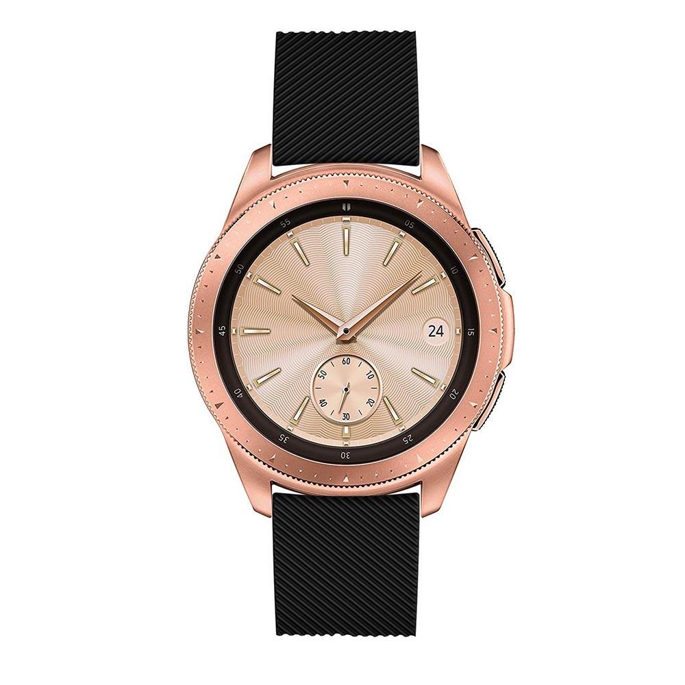 Silikoniranneke Samsung Galaxy Watch 42mm Musta