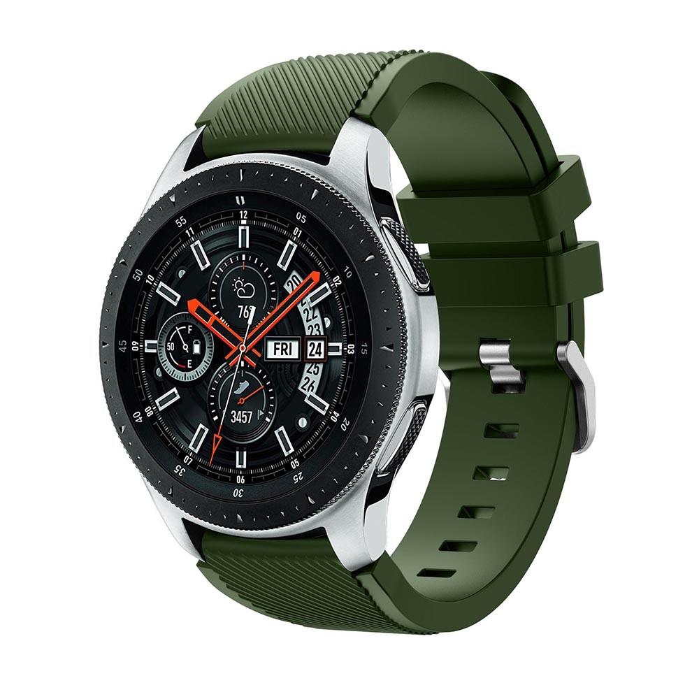 Silikoniranneke Samsung Galaxy Watch 46mm vihreä