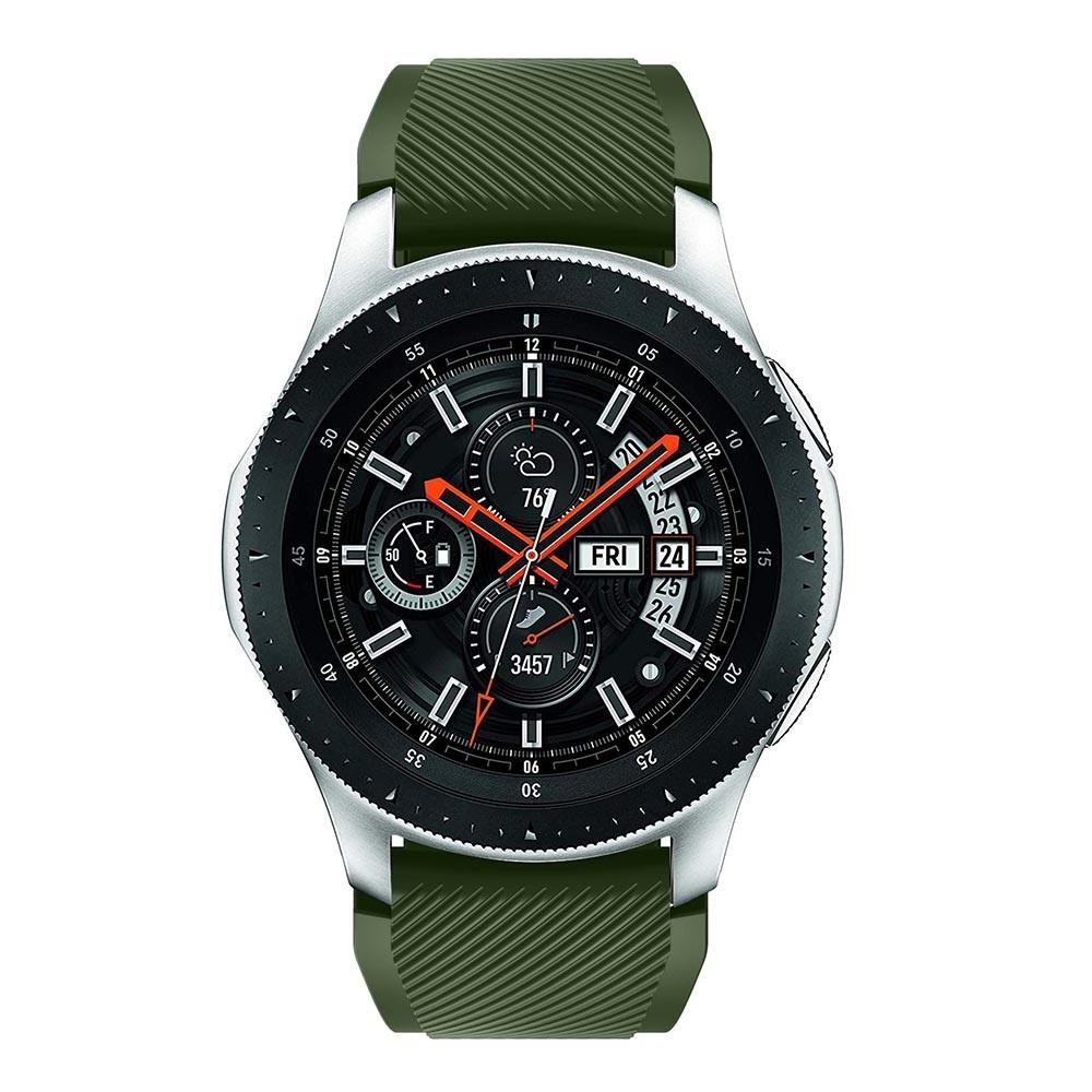 Silikoniranneke Samsung Galaxy Watch 46mm vihreä