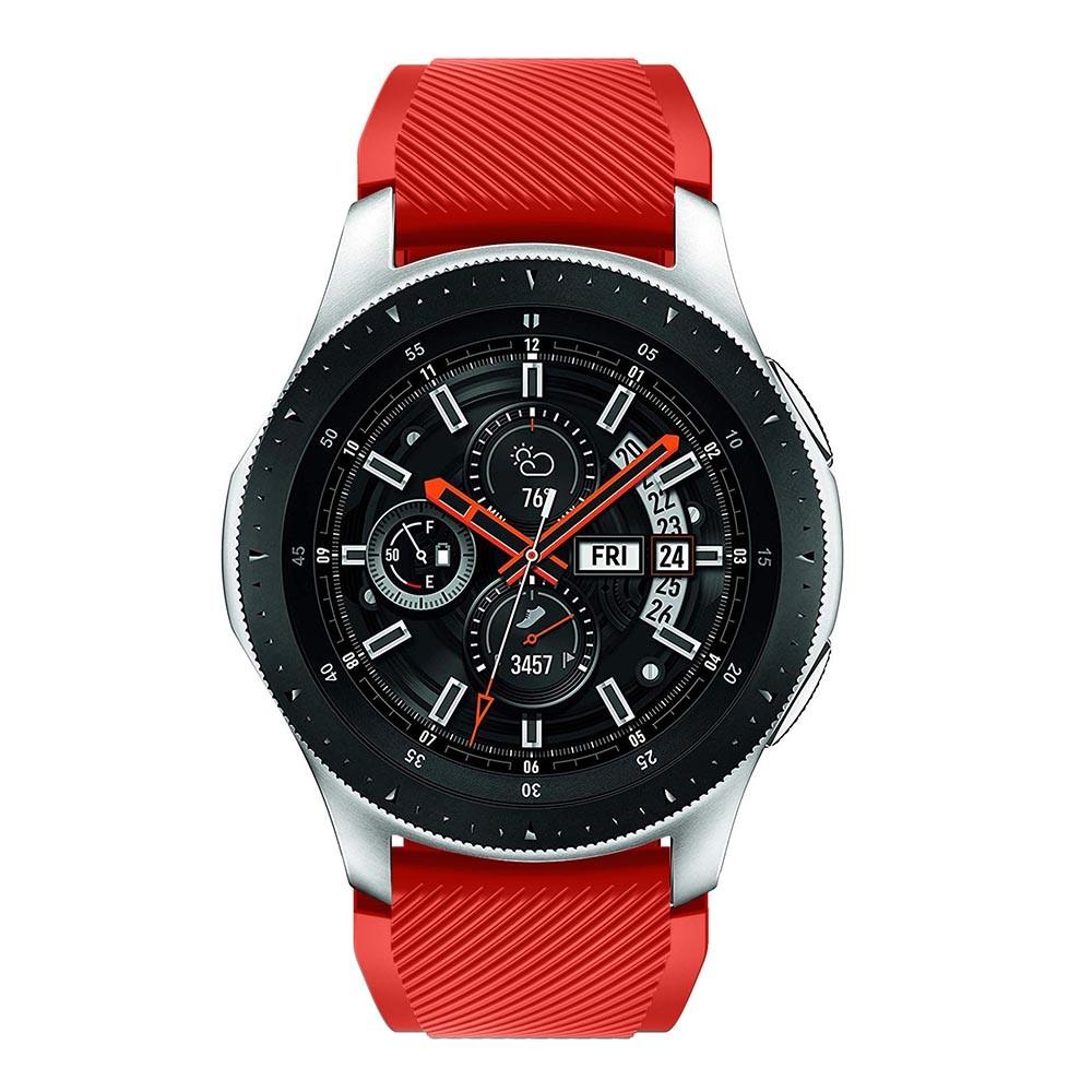 Silikoniranneke Samsung Galaxy Watch 46mm punainen