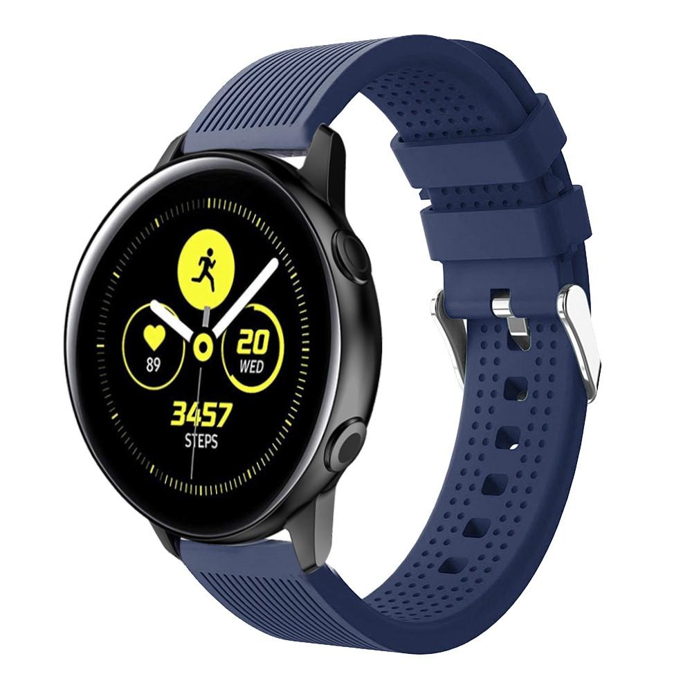 Silikoniranneke Samsung Galaxy Watch Active sininen