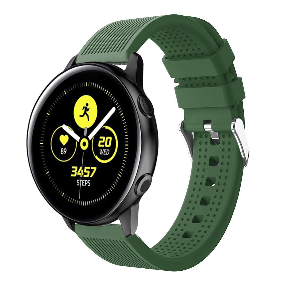 Silikoniranneke Samsung Galaxy Watch Active/42mm vihreä