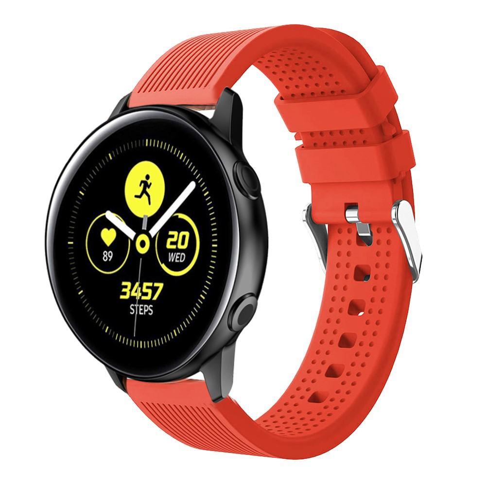 Silikoniranneke Samsung Galaxy Watch Active/42mm punainen