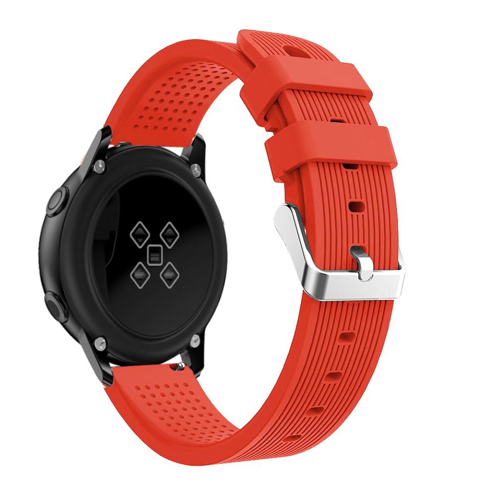 Silikoniranneke Samsung Galaxy Watch Active/42mm punainen
