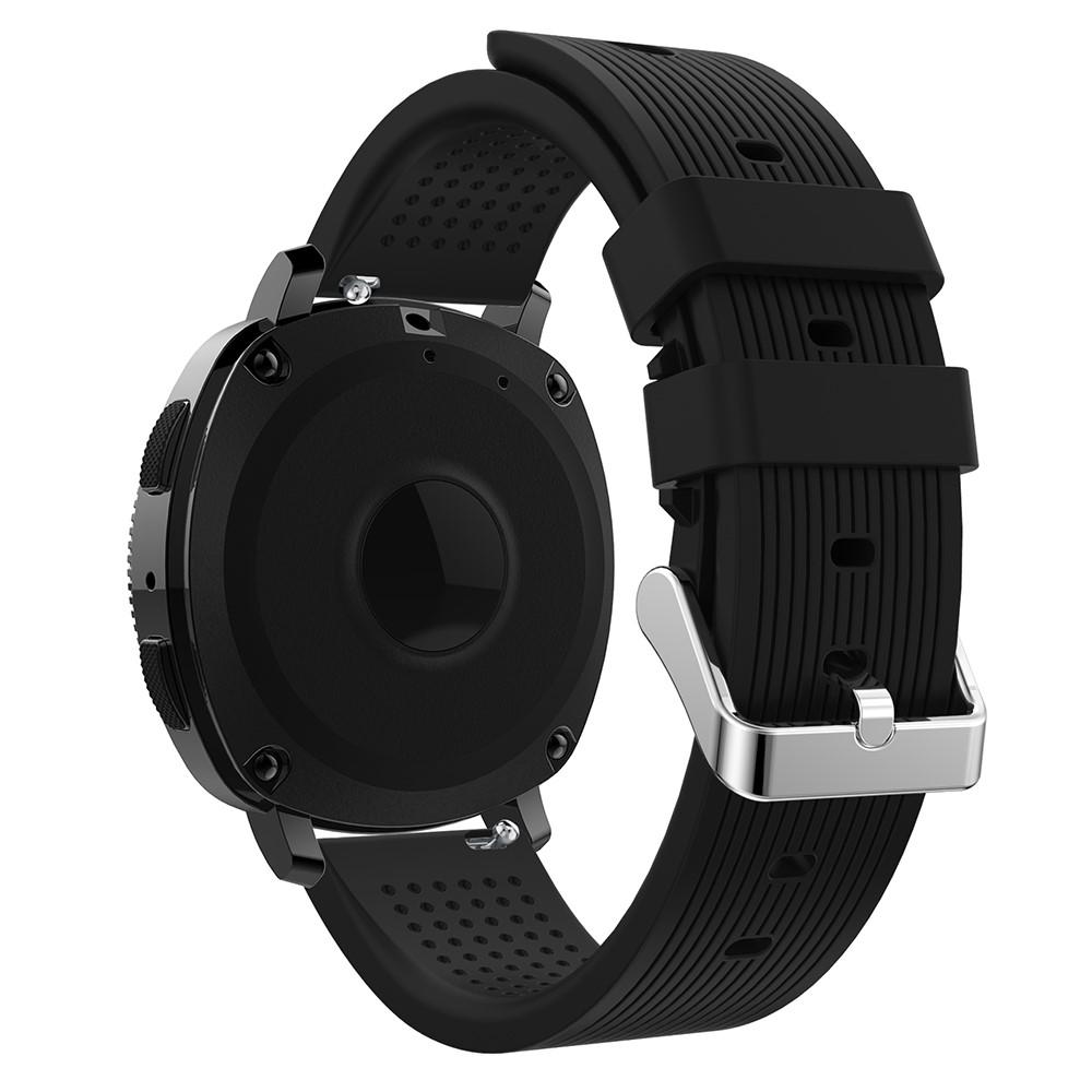 Silikoniranneke Samsung Gear Sport musta
