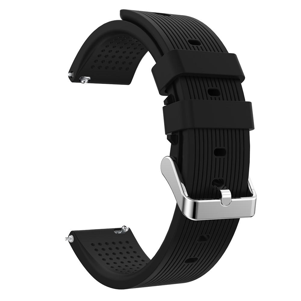 Silikoniranneke Samsung Gear Sport musta