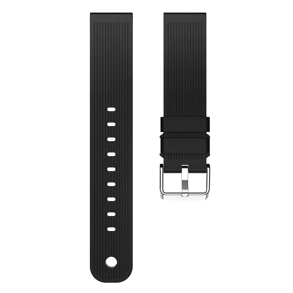 Silikoniranneke Samsung Gear Sport musta