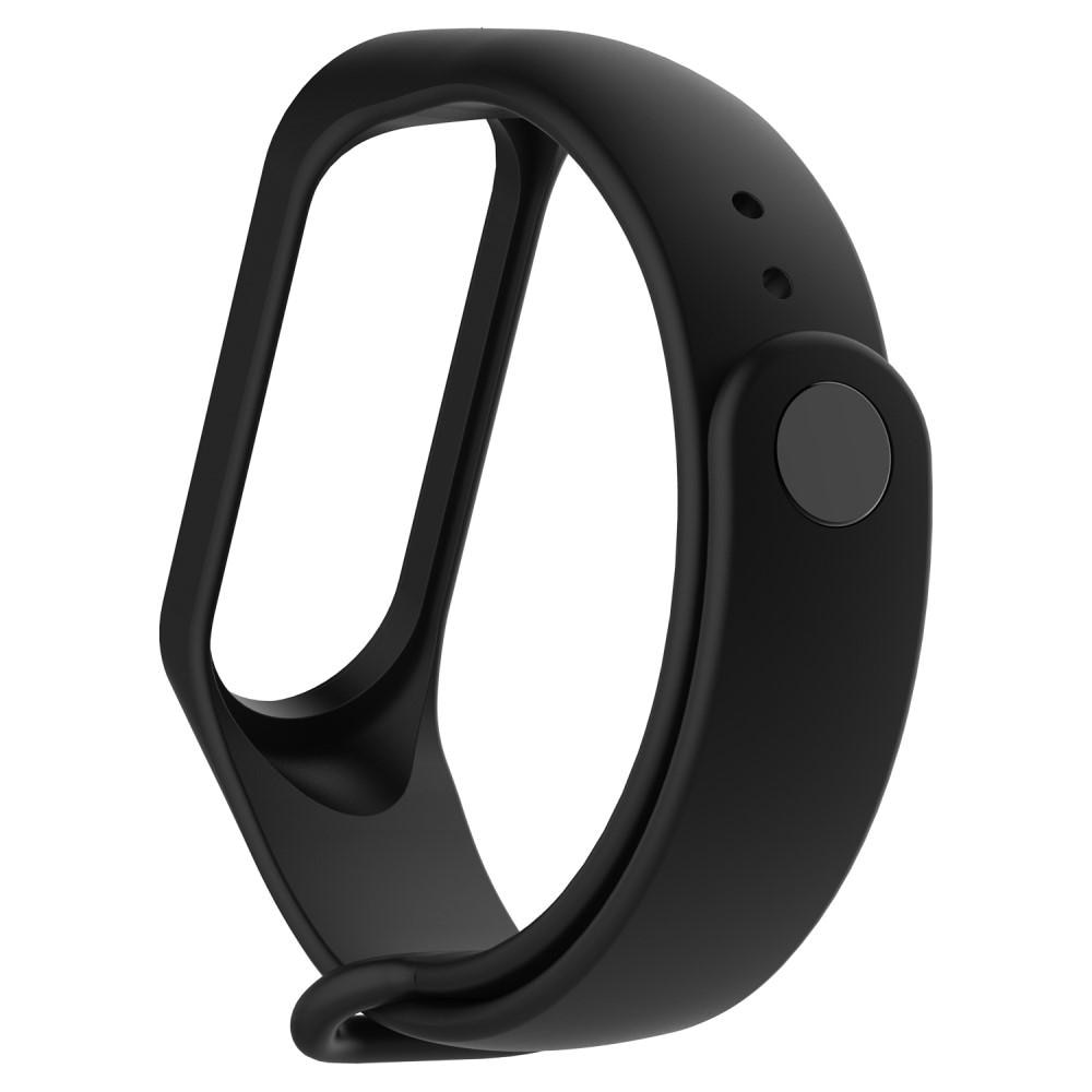 Silikoniranneke Xiaomi Mi Band 3/4 musta