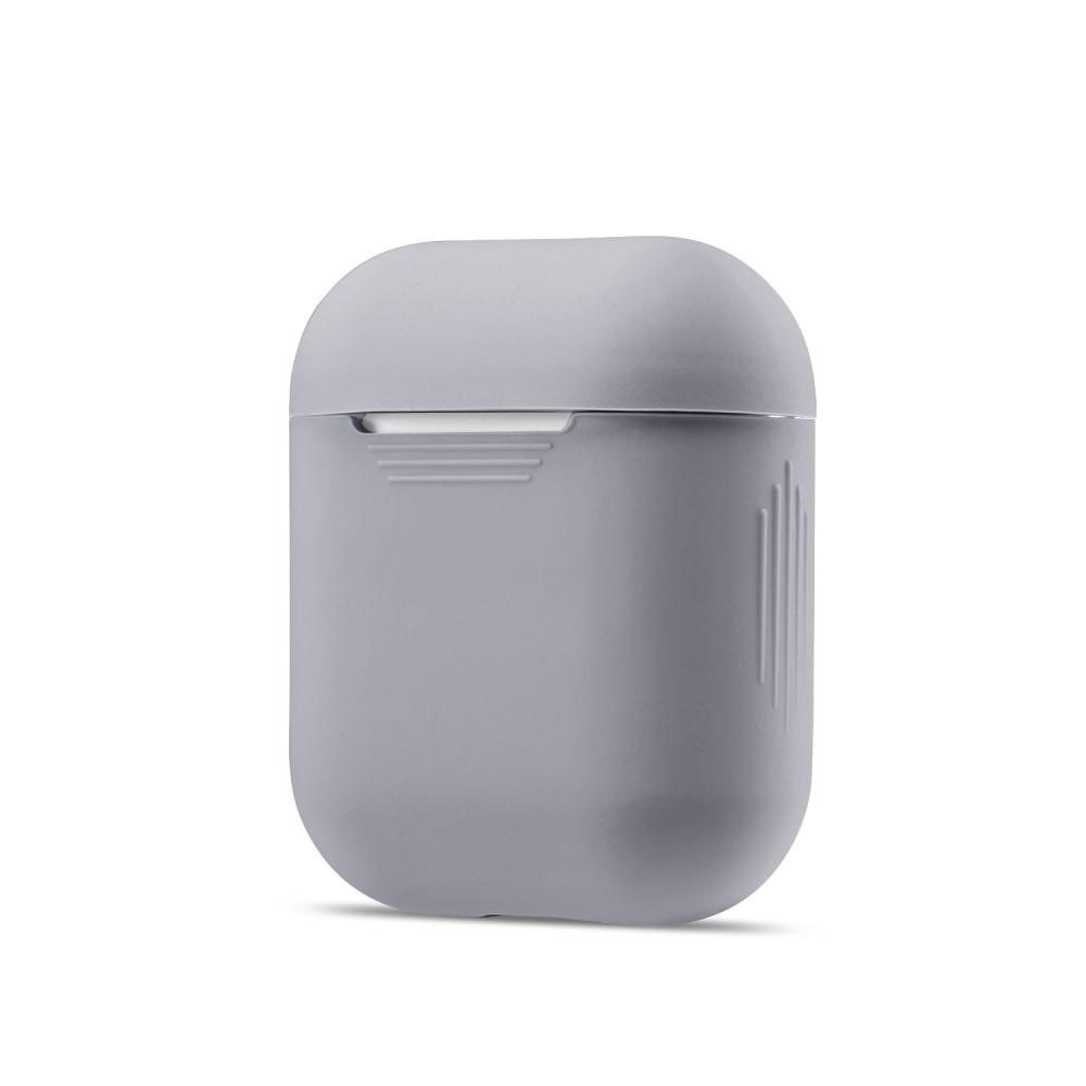 Silikonikotelo Apple AirPods harmaa