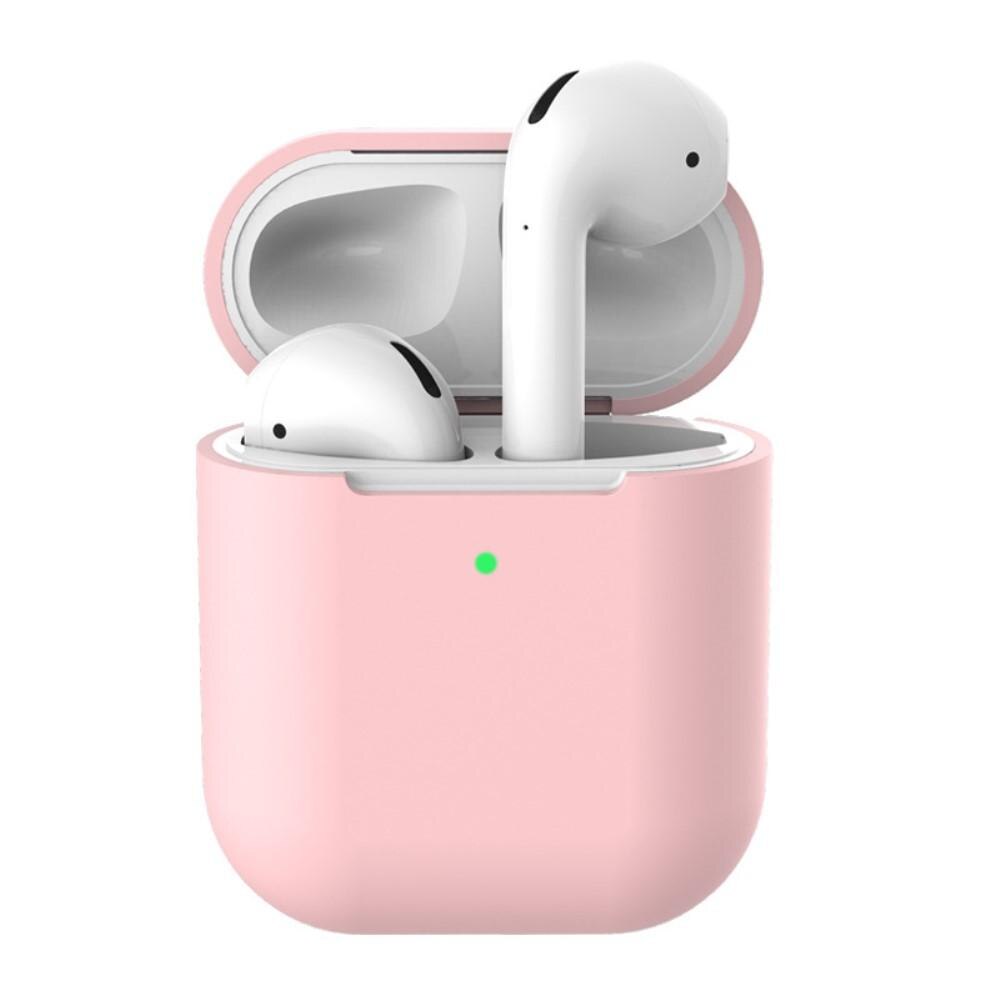 AirPods Silikonikuori Vaaleanpunainen