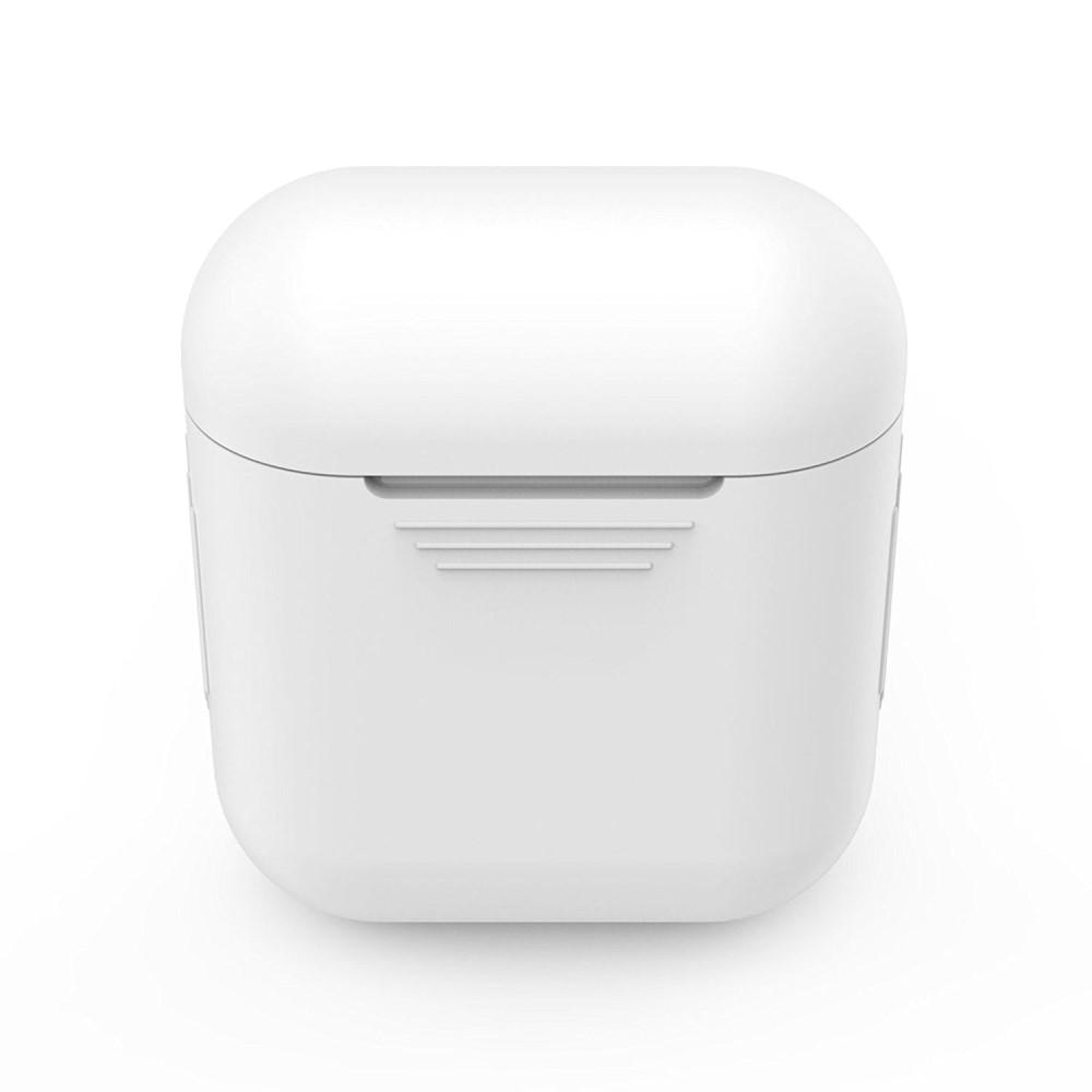 Silikonikotelo Apple AirPods valkoinen