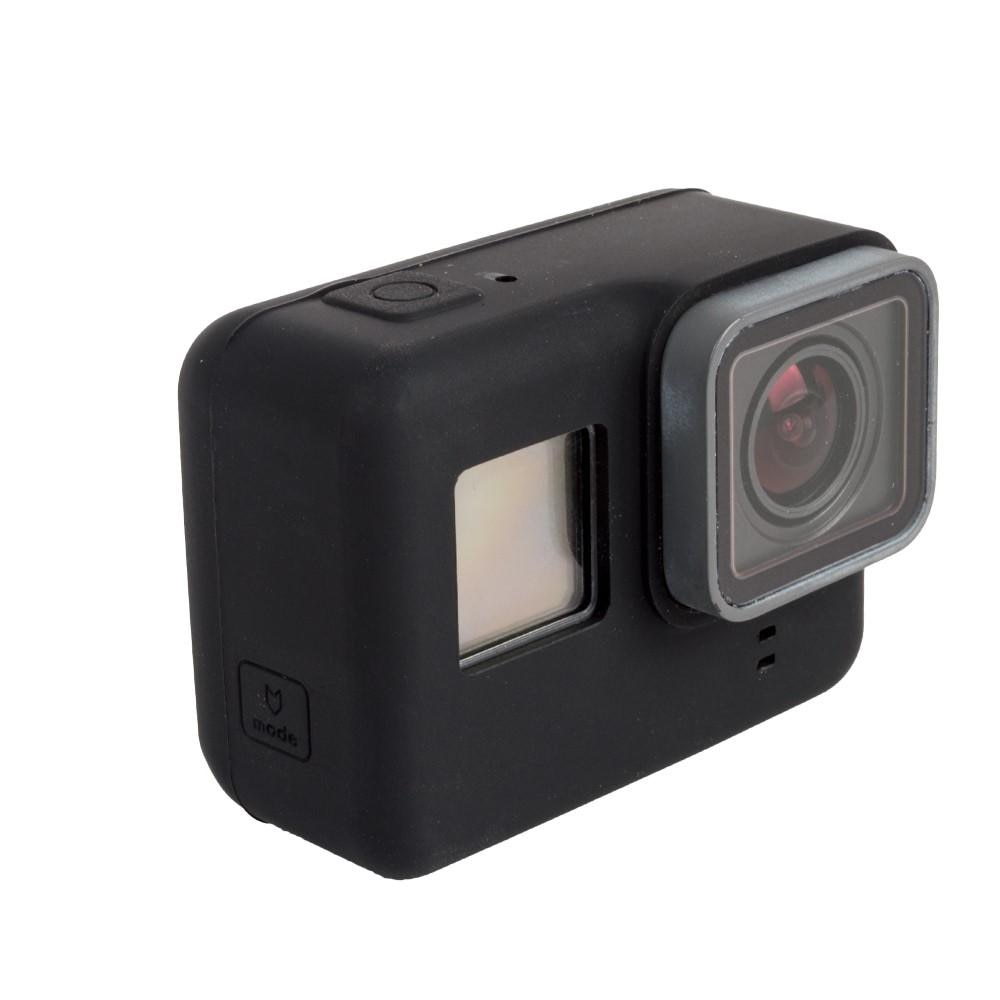 GoPro Hero5/Hero6 Silikonikuori Musta