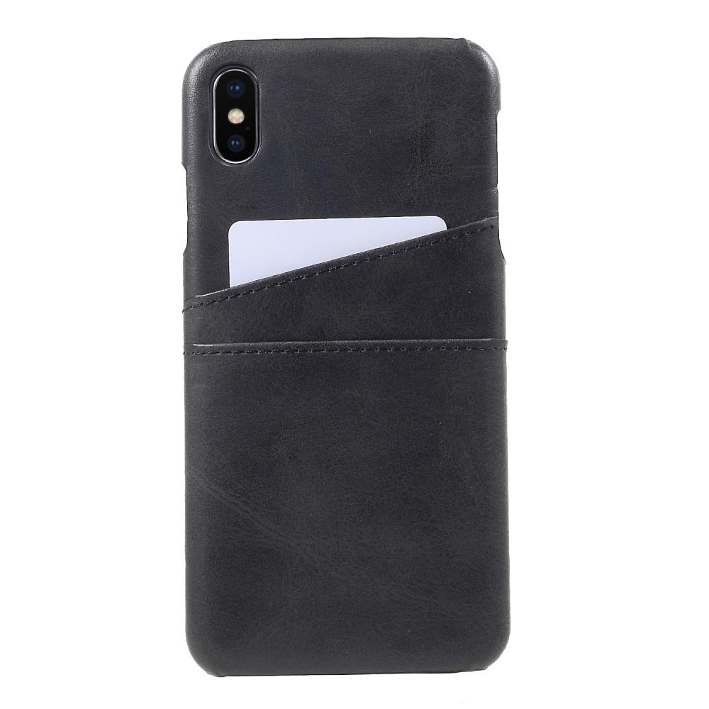 Card Slots Case Apple iPhone XS Max musta