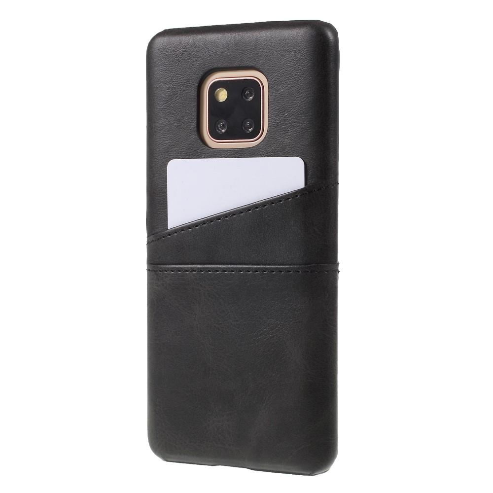 Card Slots Case Huawei Mate 20 Pro Musta