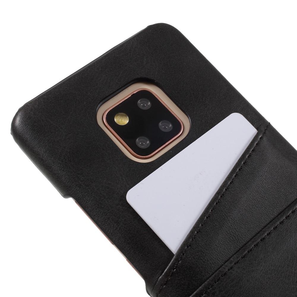Card Slots Case Huawei Mate 20 Pro Musta