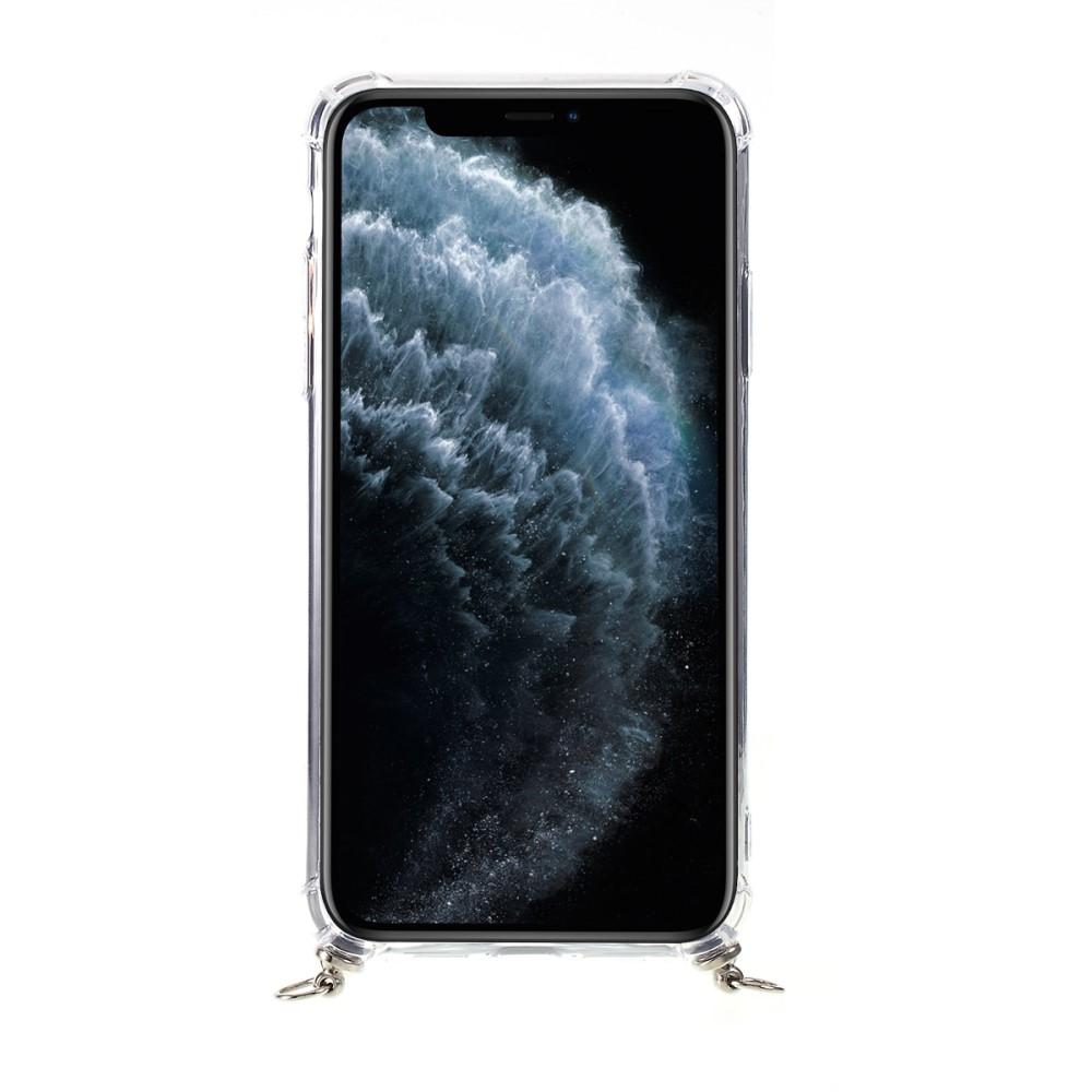 iPhone 11 Pro Max Kuori kaulahihnalla Transparent